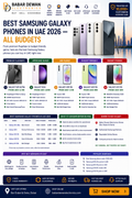 Best Samsung Galaxy Phones in UAE 2026 — All Budgets