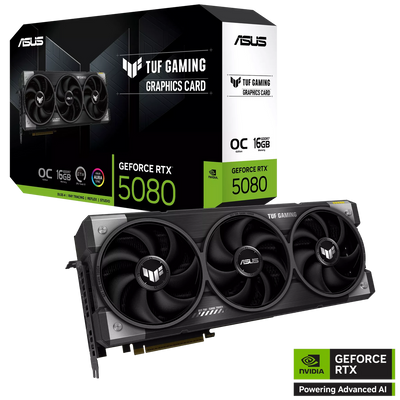 ASUS TUF Gaming GeForce RTX 5080 16GB GDDR7 OC Edition