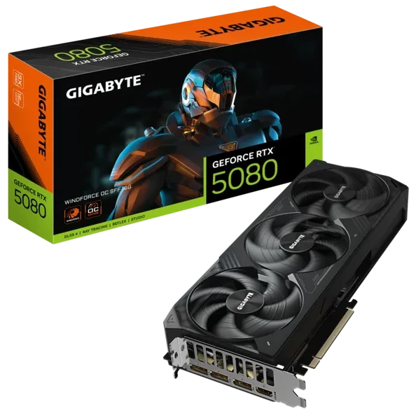 GIGABYTE GeForce RTX 5080 WINDFORCE OC SFF 16G