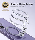 TORRAS Q3 Spin — Samsung Galaxy S26 Ultra Clear Case with 360° Magnetic Kickstand - BABAR DEWAN ELECTRONICS