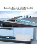 Starlink Gen 3 extension cable from rooftop dish to indoor router