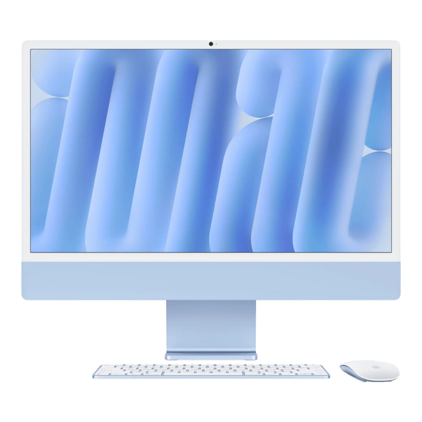 Apple iMac 24-inch 2024 M4 Blue – Front
