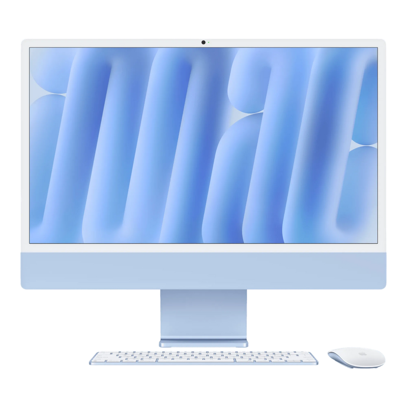 Apple iMac 24-inch 2024 M4 Blue – Front