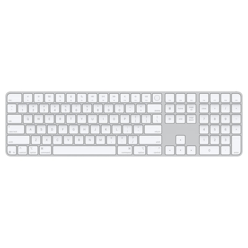 Apple Magic Keyboard with Touch ID and Numeric Keypad - White Keys