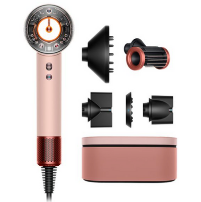 Dyson Supersonic Nural Hair Dryer Straight+Wavy (Kanzan Pink)