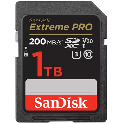 SanDisk Extreme PRO SDHC/SDXC UHS-I Card - 1TB