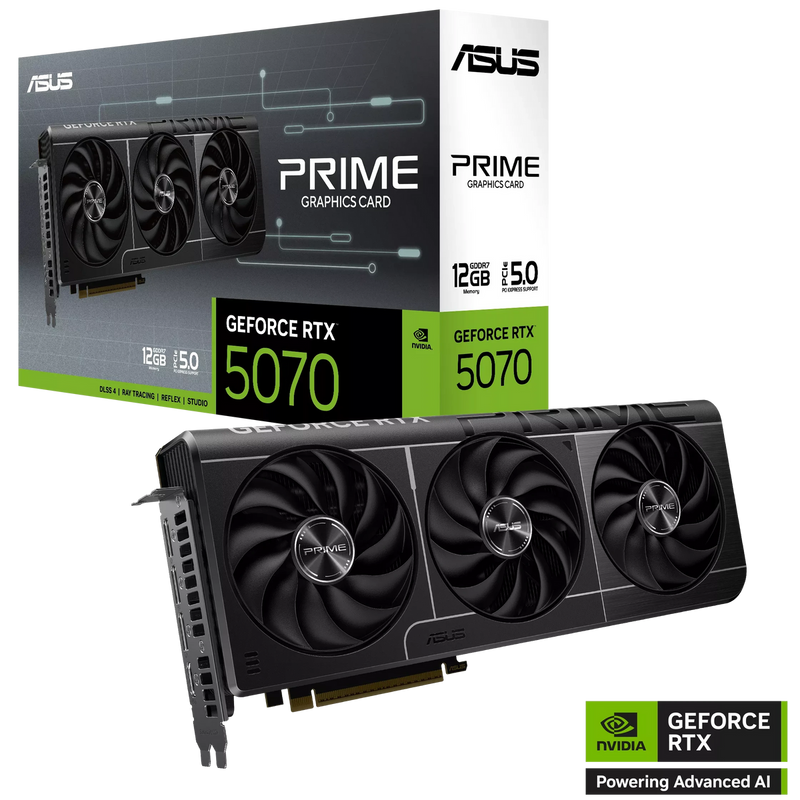 ASUS PRIME GeForce RTX 5070 12GB GDDR7