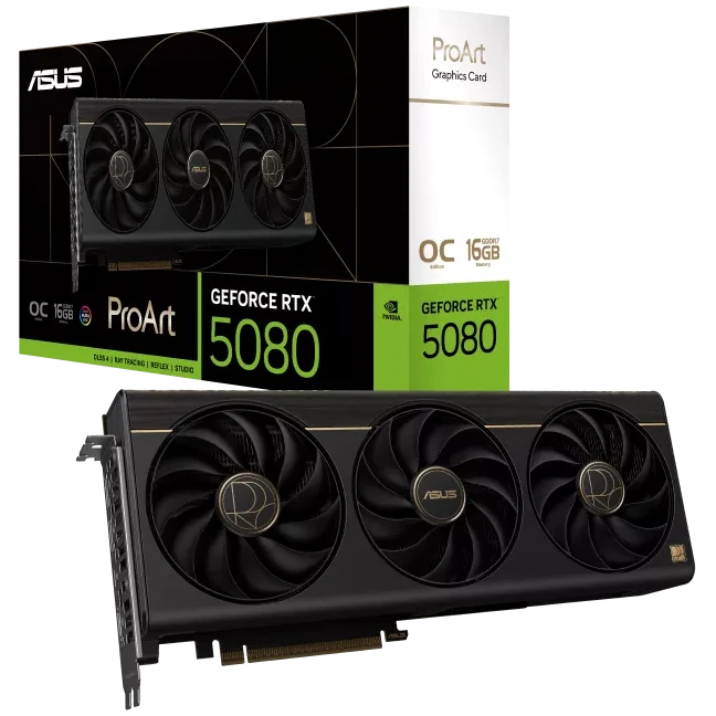 ASUS ProArt GeForce RTX 5080 16GB GDDR7 OC Edition