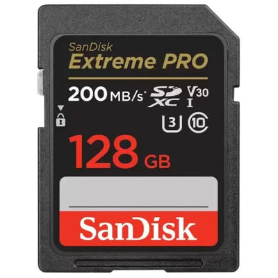 SanDisk Extreme PRO SDHC/SDXC UHS-I Card - 128GB