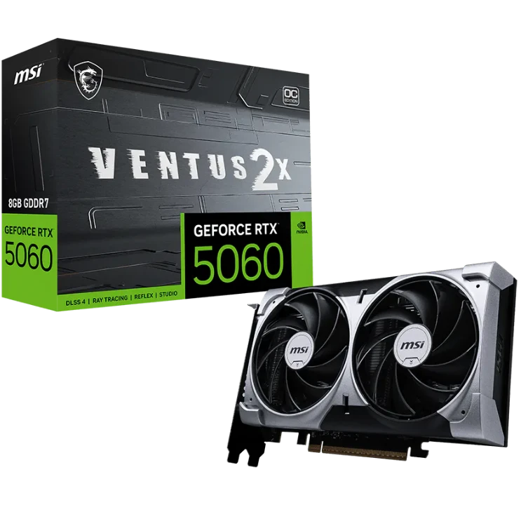 MSI GeForce RTX 5060 8G VENTUS 2X OC